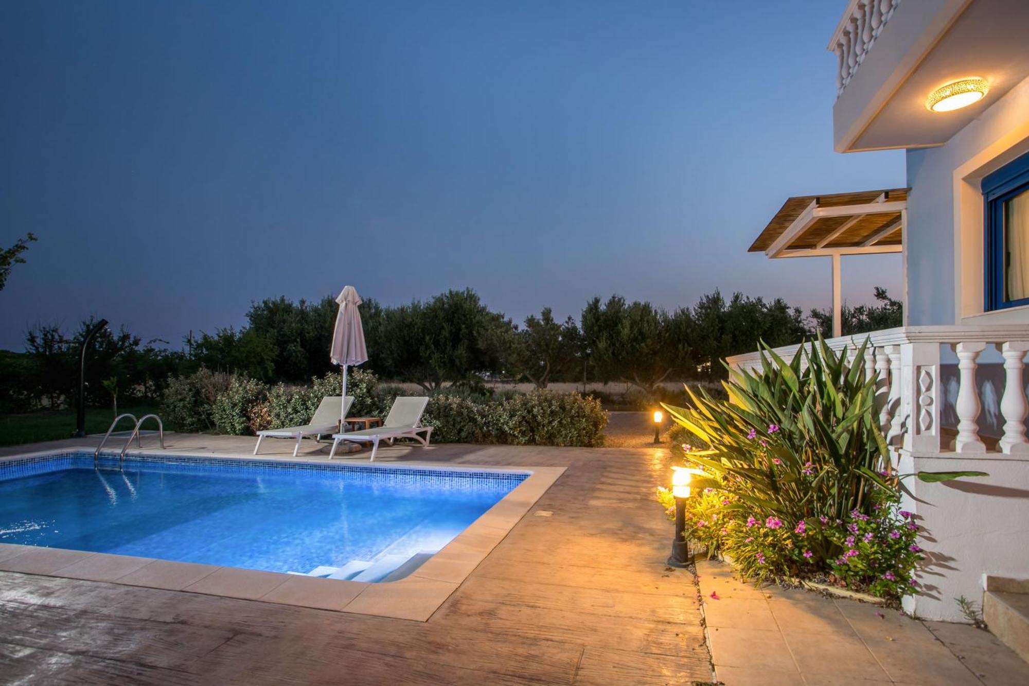 Rita Mare Seafront Heated Pools Villa Gennadi